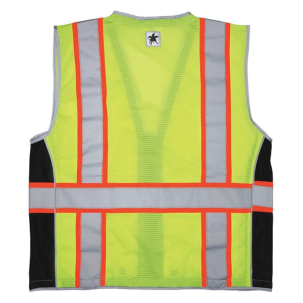 Mcr Safety High Visibility Vest, L Size, Unisex - SURVCL2LL