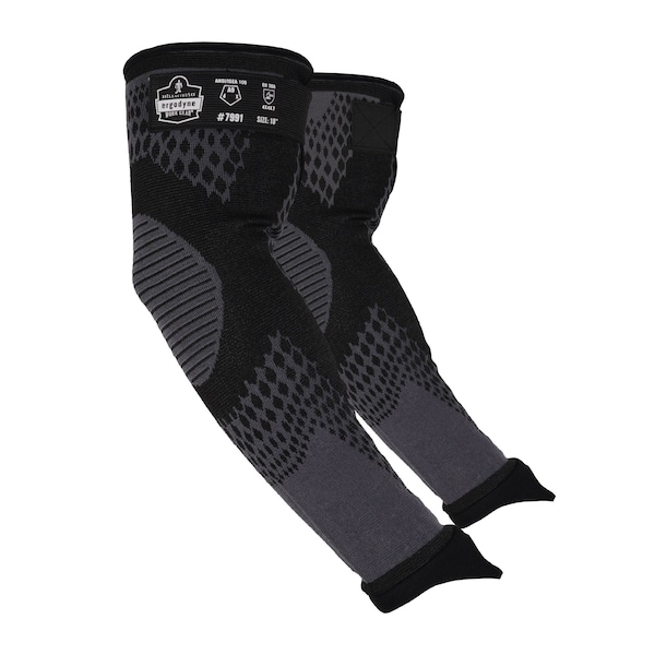 Ergodyne 18 in Black CR Protective Arm Sleeves A9 - 7991-PR18