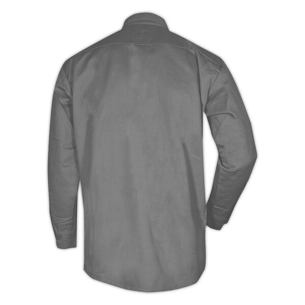Magid DualHazard 70 oz FR 8812 Grey Work Shirt - SBG70DHS