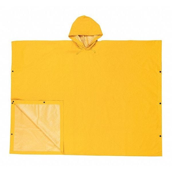 Mcr Safety Schooner Ii .35Mm Pvc Poly Poncho Ye - 2000