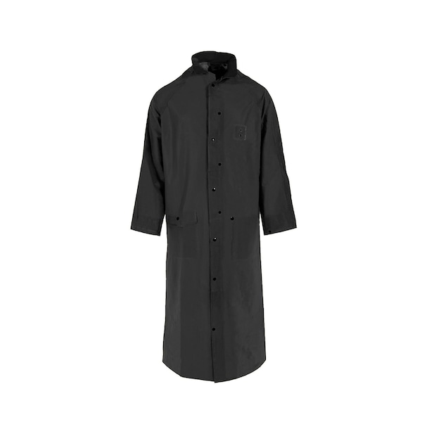 Neese Outerwear Economy Series 60" Rain Coat-Black-XL - 10179-31-1-BLK-XL