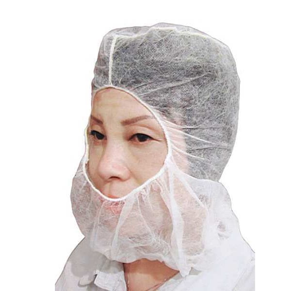 Keystone Safety Disposable Hood, White, Universal, PK1000 - H-NWI-E-CROWN
