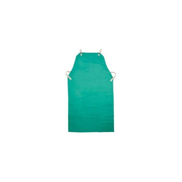 Pip Ironcat Irontex Flame Retardant Cotton Apron, Green, 24" W x 42" L, All Cotton - 7080/42