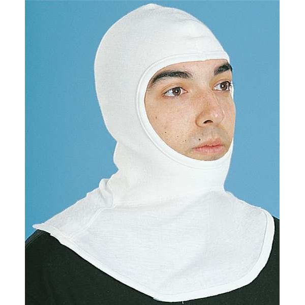 Steel Grip Flame Resistant Hood, Nomex(R), White, Universal - NK 2310