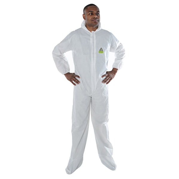 Cordova DEFENDER II Microporous Coverall, Elastic Wrists, Elastic Ankles, 12PK - MP400XL