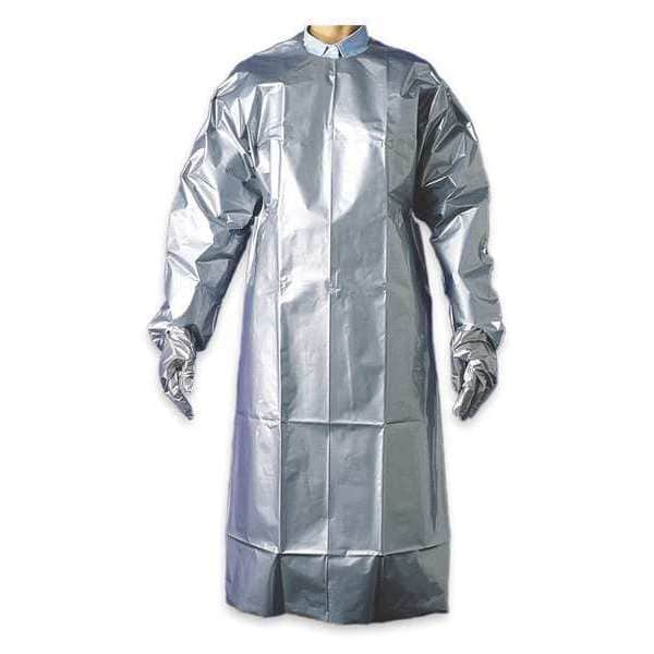 Honeywell North Coat Apron, Silver, 60 In. L - SSCA/XL