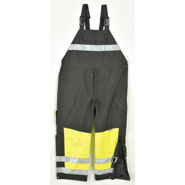 Occunomix PVC Rain Bib Pants, Waterproof PU, 30 1/2 in Inseam, 48 in to 50 in Waist, 190 mil Thickness, Xl - SP-BIB-BYXL