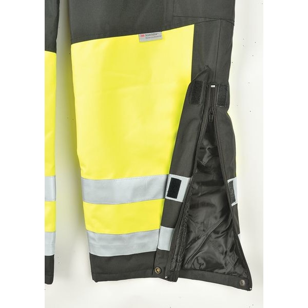 Occunomix PVC Rain Bib Pants, Waterproof PU, 30 1/2 in Inseam, 48 in to 50 in Waist, 190 mil Thickness, Xl - SP-BIB-BYXL