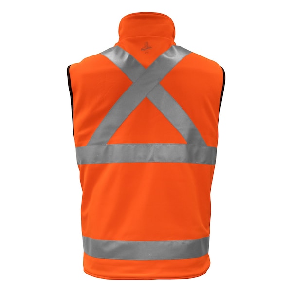 Refrigiwear Hivis Reversible Softshell Vest Hv Orangel2 XLg - 9499RHVOXLGL2