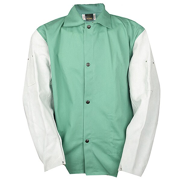 Tillman Jacket Leather Sleeves, Leather, Green, 5XL - 96305X