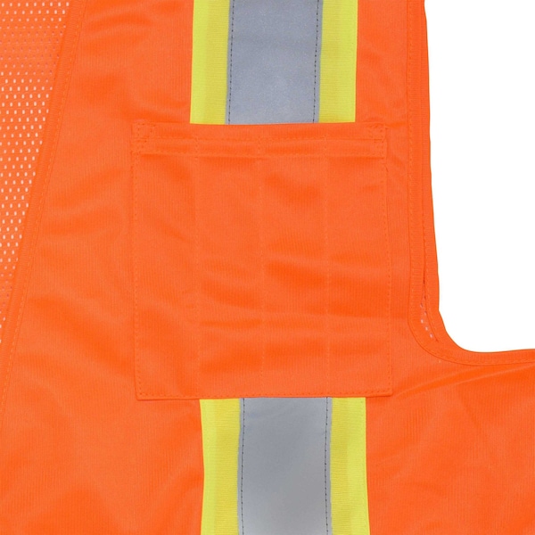 Radians Radians SV6 Two Tone Surveyor Type R Class 2 Solid/Mesh Safety Vest - SV6OL