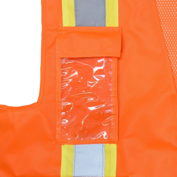 Radians Radians SV6 Two Tone Surveyor Type R Class 2 Solid/Mesh Safety Vest - SV6OL