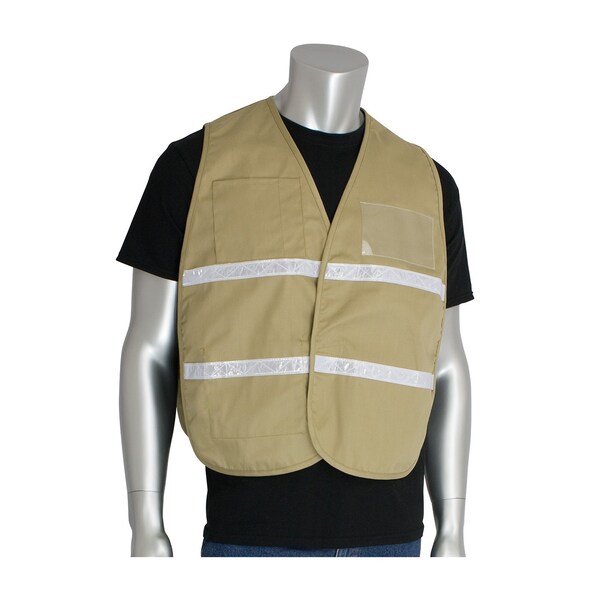 Pip Non-Ansi Incident Command Vest Tan - 300-2506/M-XL