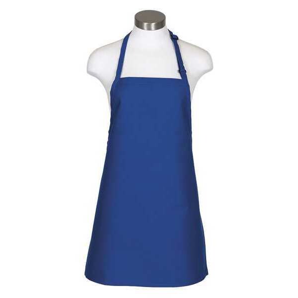 Fame (A Delta Plus Group Company) Apron, No Pocket Bib, F33, Royal Blue - 18732