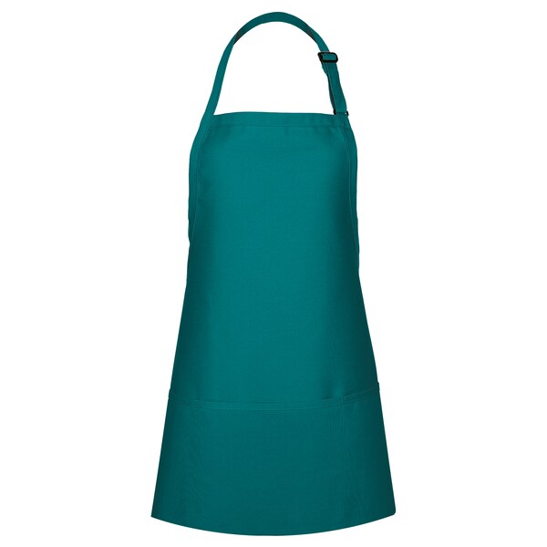Fame (A Delta Plus Group Company) Bib Apron, 3-Pocket, F10, Viridian - 18569
