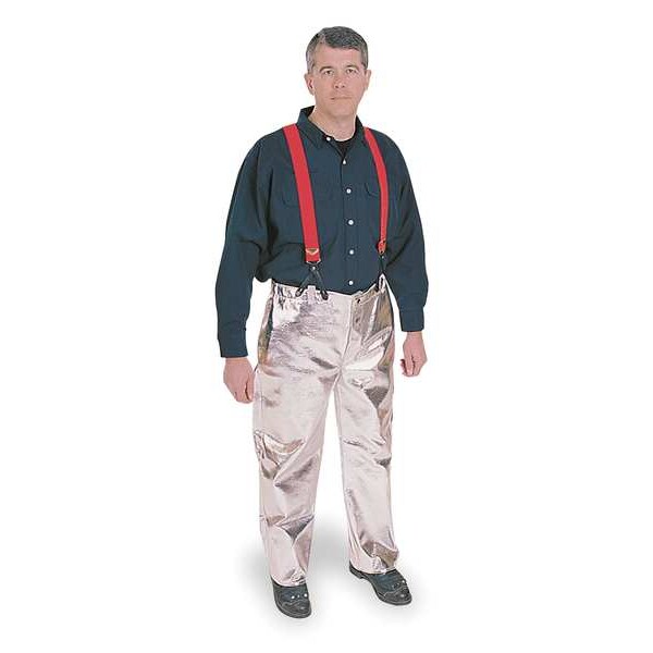 Steel Grip Flame Resistant Pants, XL 15 oz Aluminized Rayon - ARL410