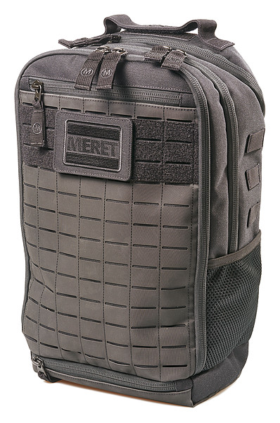 Meret Products Tactical Assault Pack, 1200D Thermoplastic Elastomer, Black, 3 in x 11 in - M5030