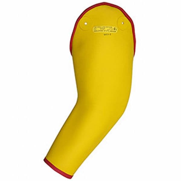 Pip Sleeves, Rubber, Yellow, XL, 17000VAC, PR - 199-2-XLARGE