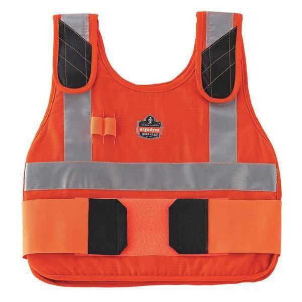 Ergodyne L/XL Cooling Vest, Orange - 6215HV