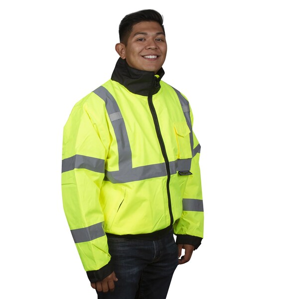 Cordova Jacket, Reptyle, Waterproof, Hi-Vis, L - J221-L