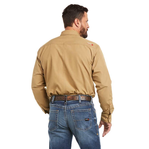 Ariat Men's Flame-Resistant Shirt, 9.5 cal/sq cm, M, GlenGuard(R) - 10031015