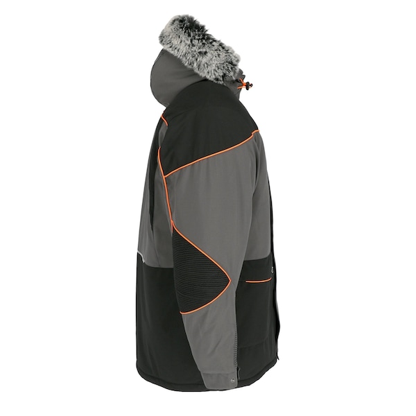 Refrigiwear Black/Charcoal Reg Large Polar Force Insulate Parka Jkt - 8340RBCHLAR