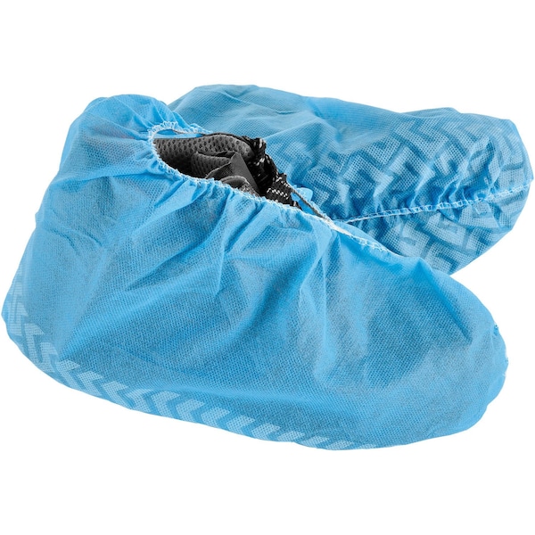 Global Industrial Disposable Shoe Covers, Polypropylene, Blue, , XL - 708197BBL