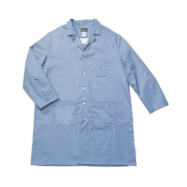 Bulwark FR Coat, 7.7 cal/sq cm, XL, 7 oz Cotton, Buttons Closure - KEL2LB RG XL