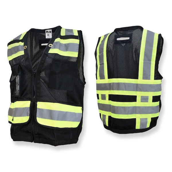 Radians Radians SV59-1 Type O Class 1 Heavy Duty Surveyor Safety Vest - SV59-1ZBM-XL