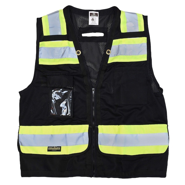 Radians Radians SV59-1 Type O Class 1 Heavy Duty Surveyor Safety Vest - SV59-1ZBM-XL
