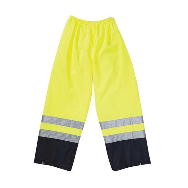 Occunomix Hi-Viz Rainwear Pant, Yellow, XL - LUX-TENR-YXL