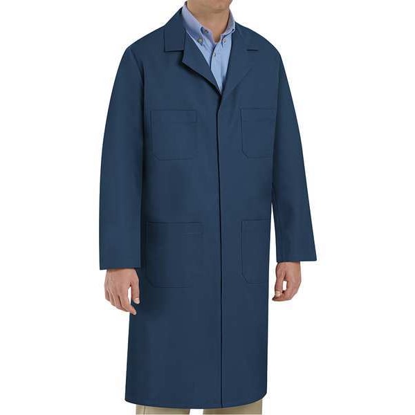 Vf Workwear Shop Coat, No Insulation, Navy, 2XL - KT30NV RG 52