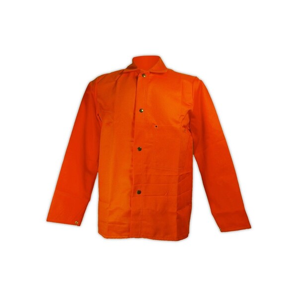 Magid SparkGuard OR1836 Flame Resistant 90 oz Sateen Jacket, XXL - OR1836-XXL
