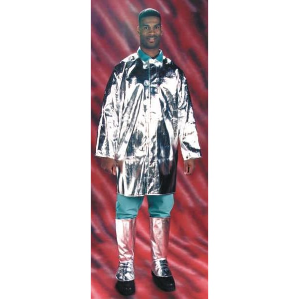 Steel Grip Aluminized Jacket, XL, 15 oz PFR Rayon, Snaps Closure - ARL 1136-35