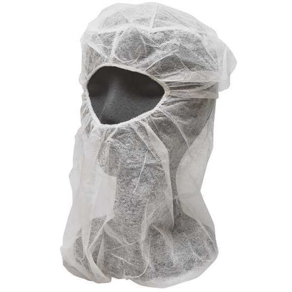 Action Chemical Disposable Hood, White, XL, PK1000 - H1001W