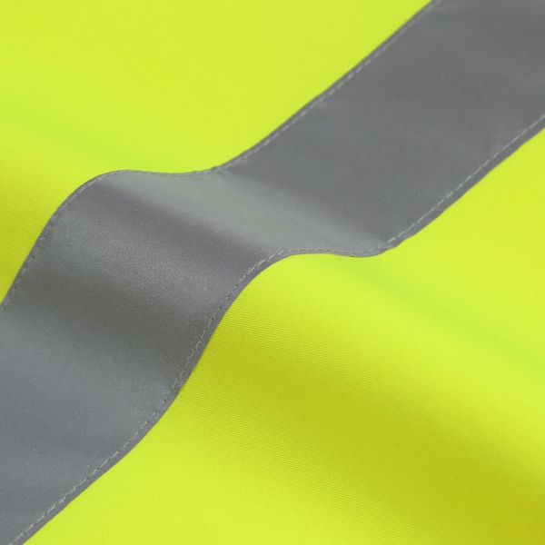 2W International Hi-Vis Rain Coat, 100% Polyester Oxford with PU coating, Class 3 Lime, 2XL - 650C-3 2XL