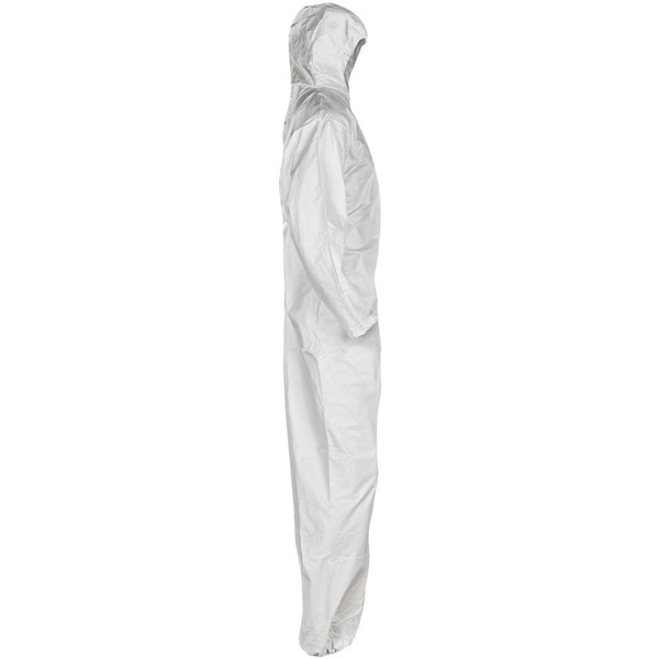 Kleenguard Disposable Coveralls, Hooded, 2XL, KleenGuard(TM) A30, Zipper, Elastic Cuff, Elastic Ankle, 25 PK - 46115