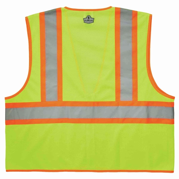 Ergodyne Lime Type R Class 2 Economy Two-Tone Ves - 8229Z