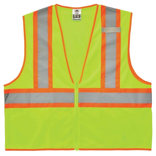Ergodyne Lime Type R Class 2 Economy Two-Tone Ves - 8229Z