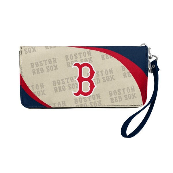 Little Earth MLB Curve Zip Organizer Wallet - Boston Red Sox - 600902-RDSX