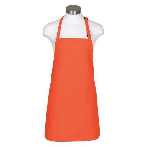 Fame (A Delta Plus Group Company) Apron, No Pocket Bib, F33, Orange - 83031