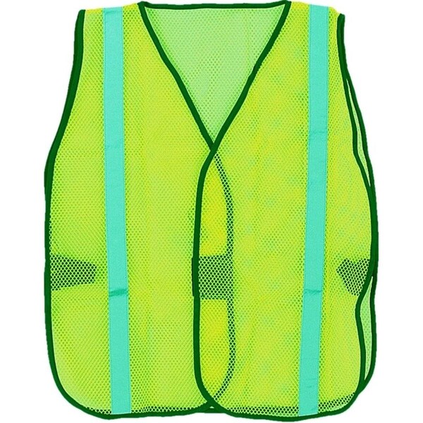 Luces 2013 Mesh Safety Vest Green - LU1840881