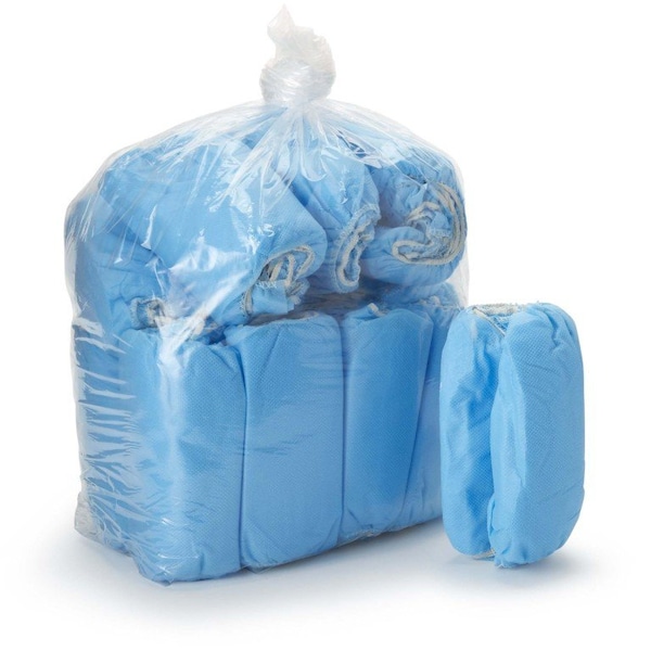 Mckesson Blue Shoe Covers, Non-Skid, 100 Pairs - 16-3515