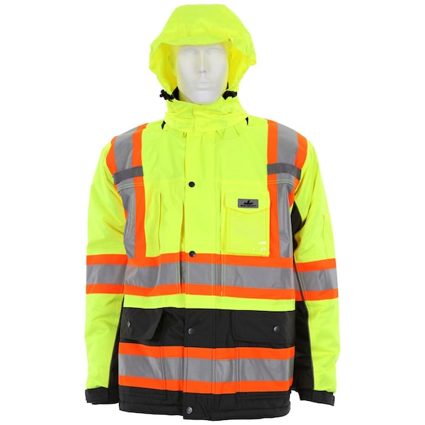 Mcr Safety Garments, Vortex, Insul, Class 3, Parka Jacket X3 - VT38JHX3