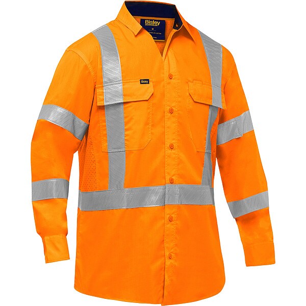 Bisley High-Visibility Shirt, Men's - 313M6490X-O/M