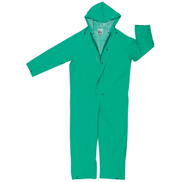 Mcr Safety Dominator 0.35mm PVC/Poly Coverall, XL - 2981XL