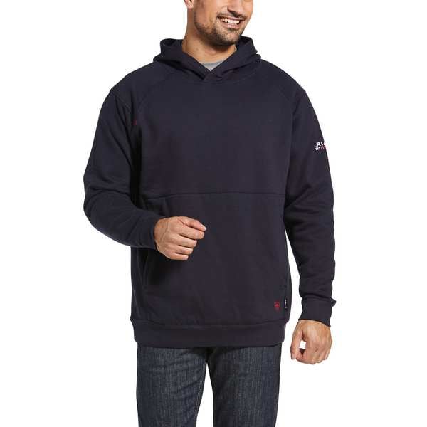 Ariat Men's Flame-Resistant Pullover Hoodie, 22 cal/sq cm, XL, Cotton - 10032830