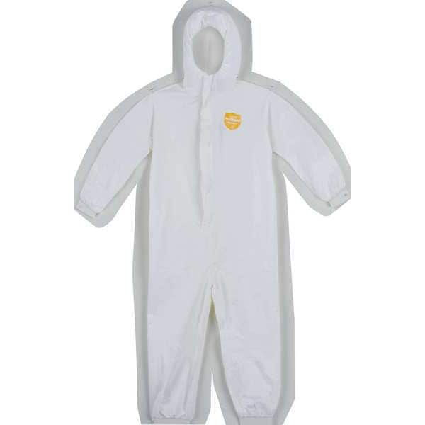 Dupont Disposable Coverall, Hooded, 2XL, ProShield(R) 60, Zipper, Elastic Cuff, Elastic Ankle, Serged Seam - NG127SWH2X0025NP