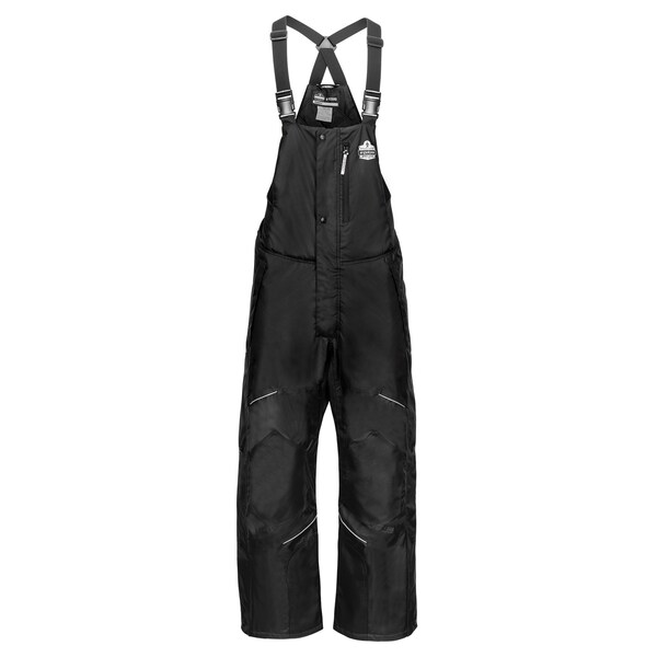 Ergodyne 6472 S Black Thermal Bib - 300D Oxford Shell - 6472