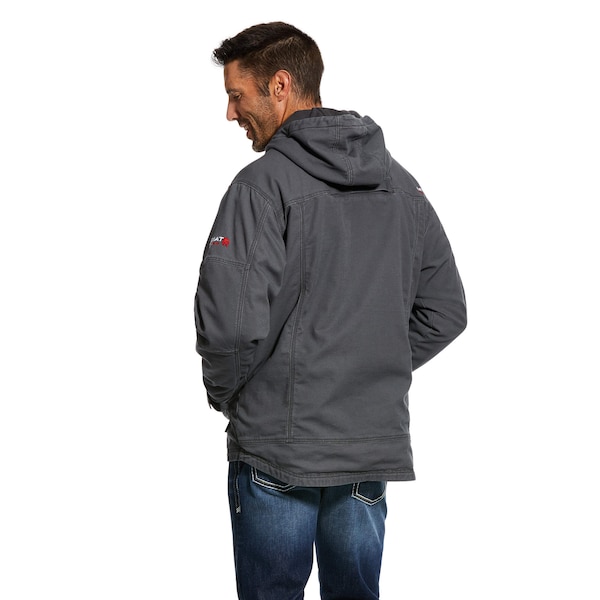 Ariat FR Stretch Canvas Jacket, 44 cal/sq cm, S, 9.5 oz Zipper Closure - 10027865
